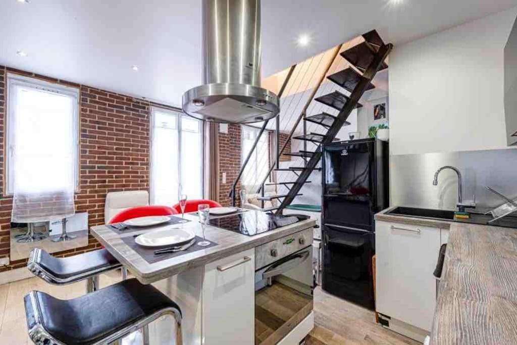 Duplex 45M2 -Zac L'Oreal - Palais De Justice Paris Clichy Eksteriør billede